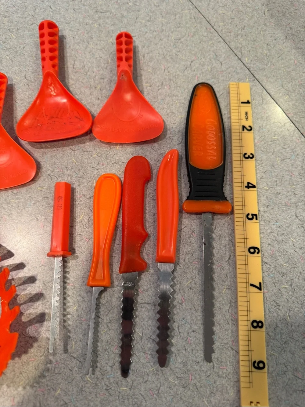 PUMPKIN CARVING KIT Halloween Pumpkins 9 Pieces In Set